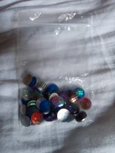 40 piezas 8mm 10mm 12mm Colores mixtos sirena pescado escala plana trasera Diamante de imitación redondo cabujón adorno Scrapbooking manualidades DIY