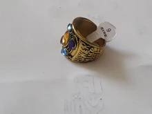 Accesorios de la película Power Cosplay anillo de aleación hombres mujeres joyería anillos de dedo