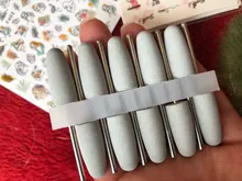 Brocas de silicona para manicura, cortador rotativo eléctrico de manicura, herramientas de pulido de cutículas, accesorios de salón de uñas, 10 Uds.