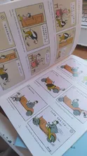 Conjunto de 6 libros de cuentos clásicos chinos para padres e hijos, libro de dibujos animados para niños y niñas con imágenes