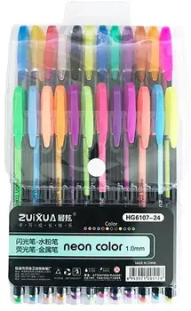 Gel Pen Korean Stationery Multi Color Pen 16 Colors Gel Pen Set for Adult Coloring Books Drawing Painting Writing 16pcs/Lot
Gel Pen Korean Stationery Multi Color Pen 16 Colors Gel Pen Set for Adult Coloring Books Drawing Painting Writing 16pcs/Lot