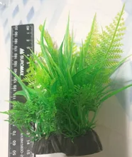 Decoración Artificial para acuario, 12 tipos de plantas, adorno de hierbas de agua, planta acuática, pecera, hierba, accesorios de decoración, 14cm