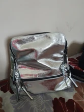 Mochila de PU para mujer, bolso escolar a la moda de verano para chicas adolescentes, mochila plateada de alta calidad, novedad de 2019