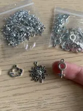 30 Uds. De dijes de nubes flotantes, colgantes de Color plata antigua de 13x15mm, fabricación artesanal, búsqueda de joyería tibetana