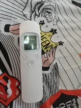 Termómetro Digital infrarrojo sin contacto para la frente, termómetro de pistola para cuerpo, dispositivo electrónico para la fiebre