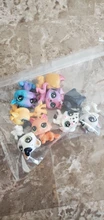 Comprar 5 obtener 2 regalos 3 cm suelto vieja tienda de mascotas de juguete gato cachorro figura Mini figuras de juguete clásico mascota pequeña Juguetes