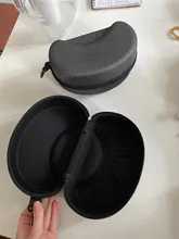 Gafas de protección EVA para esquí y nieve, lentes de sol de esquí, Snowboard, Estuche de transporte con cremallera, soporte de caja dura 40DC23, novedad