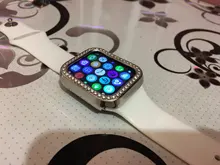 Funda protectora de diamante para Apple watch, carcasa de 44mm, 40mm, 42mm y 38mm para Apple watch band 5 4 3 2 1