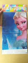 Decoraciones de fiesta de cumpleaños Disney Frozen para niñas, bolsas de regalo, platos y vasos de papel, artículos de vajilla desechables para baby shower