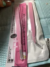 Pinzas de Clavo recto de 2 cabezales con Cabezal de presión de silicona, para Pegatinas 3D, diamantes de imitación, pegatinas de agua, herramientas de Metal para uñas, 1 unidad