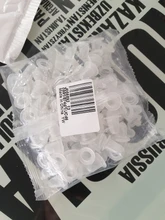 Taza para tinta de tatuaje desechable, soporte de pigmento para cejas, tapas de contenedores, de silicona, tamaño pequeño y grande, 100 Uds.