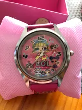 Lol-reloj sorpresa Original, muñeca de dibujos animados de Anime, accesorios de juguete de cuero para niños, regalo de cumpleaños, Navidad y Halloween