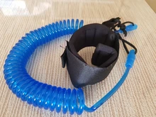 Correa en espiral para tabla de surf, 10 pies, remo, correa para el tobillo, pie, pierna, balsa, Kayak