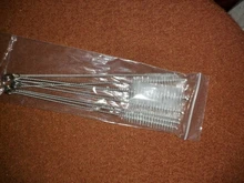 Cepillos de limpieza multifuncional para biberones de bebé, cepillo de limpieza de acero inoxidable, botella de alimentación para beber, 10 unids/lote