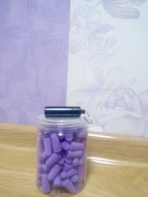 TISHRIC-tapones para los oídos con esponja de PU, protectores para los oídos con reducción de ruido de 35,5 dB, para dormir, 30/60 pares