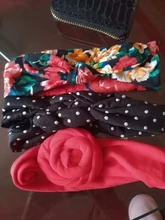 3 unids/set diadema de bebé bonita turbante flor bebé recién nacido diademas de chica de elástico niños banda de pelo para niños pelo accesorios para el pelo
