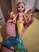 Muñeca a prueba de agua con peine, juguetes de baño, accesorios para niñas, juguetes para niños, regalos aleatorios, 1 unidad