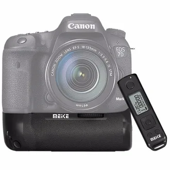 Meike MK-7DR II Built-in 2.4g Wireless Control Battery Grip Support Vertical Shooting for Canon EOS 7D Mark II 7D2 as BG-E16
Meike MK-7DR II Built-in 2.4g Wireless Control Battery Grip Support Vertical Shooting for Canon EOS 7D Mark II 7D2 as BG-E16