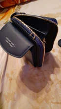 Las nuevas mujeres cartera bolso de hombro mujer Carteras bolso Clutch de señora cremallera teléfono bolsillo titular de la tarjeta de señoras Carteras