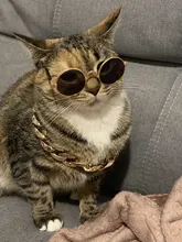 Collar de cadena de moda para perro, accesorios de Metal, cadena de oro para Teddy Bulldogs Bully, Collar de regalo para mascotas, suministros para mascotas