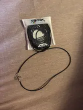 10 unids/lote 2 mm de cuero Real hecho a mano ajustable trenzado collares de cuerda y amuletos colgantes resultados langosta cierre cable cadena