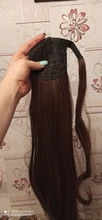 WTB-Extensión de cabello sintético para mujer, coleta superlarga y recta, con Clip, cola de caballo, 32 pulgadas