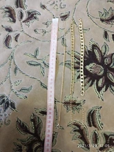 VKME-Conjunto de pulseras de cadena cubana Punk para mujer, brazaletes de Color dorado grueso, Miami, bohemio, joyería de moda, 3/4 Uds.