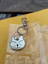 Collar con colgante de acero inoxidable para gato, etiqueta de identificación personalizada para gato, accesorios para mascotas, forma de pez