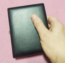 Estuche de caña para saxofón, para 6 lengüetas, 4,72x3,54x0,79 pulgadas