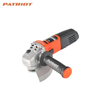 Angle Grinder (USHM) PATRIOT AG 126 Angular Power Tool Metal Wood Abrasive processing Cutting Grinding Cleaning
Angle Grinder (USHM) PATRIOT AG 126 Angular Power Tool Metal Wood Abrasive processing Cutting Grinding Cleaning