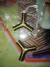 Pipe-Fitting Hose Brass Copper 16mm Barb 2-3-4-Way-Connector 19mm 4mm for 5mm 8mm 10mm