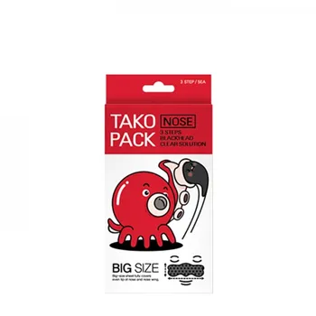 Mask 3-step to cleanse pores from black dots and dirt on the nose Nightingale Tako pack nose
Mask 3-step to cleanse pores from black dots and dirt on the nose Nightingale Tako pack nose