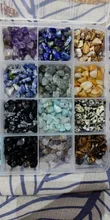 1323 Uds. Kit de cuentas de piedras preciosas irregulares con cuentas espaciadoras cierres de langosta anillos de salto elásticos para suministros de joyería DIY