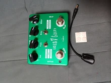 Caline CP-20-Pedal de efectos de guitarra Crazy cactus, Overdrive, True Bypass, accesorios para guitarra de aleación de aluminio, efecto Pedal