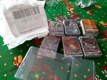 TAKARA TOMY-Juego de cartas coleccionables de pokemon GX para niños, cartas brillantes, juguete de batalla