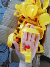 Farming-Equipment Drinkers Water-Bowl Chicken-Hanging Farmtools Models Nipple Pheasant