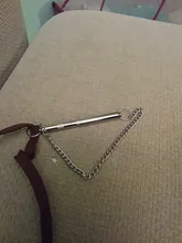 Silbato largo de latón para mascotas, puede ajustar el sonido, silbatos para perro, perros, cola, suministros para mascotas