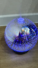 Glass-Aroma-Diffuser Air-Humidifier Firework Essential-Oil-Version Ultrasonic 100ml 3D