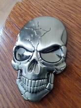 Pegatina de emblema para coche, calcomanía de parachoques de Metal 3D de Diablo, calcomanía de emblema para coche, SUV, camión y motocicleta