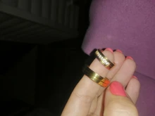 AZIZ BEKKAOUI-Anillos de boda para mujeres y hombres, joyería de compromiso grabada con nombre, banda de acero inoxidable, envío directo