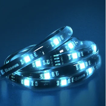 LED strip baseus RGB colorful light strip extension pack (1m) black
LED strip baseus RGB colorful light strip extension pack (1m) black