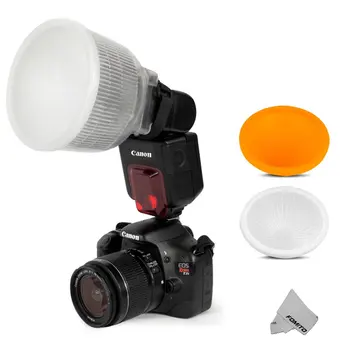 Fomito Universal Cloud Lambency Flash Diffuser + Cover Set for Flash Speedlite Speedlight for Canon for nikon for Pentax yongnuo
Fomito Universal Cloud Lambency Flash Diffuser + Cover Set for Flash Speedlite Speedlight for Canon for nikon for Pentax yongnuo