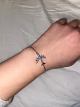 Nueva llegada cobre CZ aviones pulsera de cadena para las mujeres ajustable encanto volar avión joyería del brazalete de la mejor fiesta boda, viaje regalo
