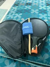 STIGA professional Carbon 6 estrellas, raqueta de tenis de mesa para raquetas ofendidas raqueta deportiva Ping Pong raqueta granos in