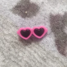 New Pet Lovely Heart Sunglasses Hairpins Pet Dog Bows Hair Clips for Puppy Dogs Cat Yorkie