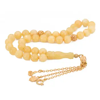 Honey Colored Wrist Sized Original Amber Rosary (Tasbih) Fashion Turkish Premium Quality Handmade Jawelery
Honey Colored Wrist Sized Original Amber Rosary (Tasbih) Fashion Turkish Premium Quality Handmade Jawelery