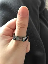 Anillo de seguridad de supervivencia para hombres y mujeres, herramienta de defensa personal de acero inoxidable, anillo de defensa para los dedos, Color plateado, dorado y negro, 1 Uds.