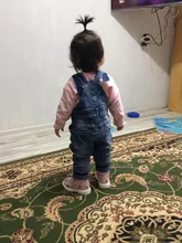 1-5T niños Jeans bebé mamelucos de primavera niños niñas monos de bebé de Superman para niño y niña mono Pantalones de niño ropa niños ropa de los niños