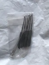 NAIERDI-Juego de Herramientas de cerrajero, Kit de práctica de bloqueo transparente con llave de extracción rota, ganchos de extracción, Hardware, 3 en 1