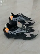 Zapatillas de deporte de alta calidad para hombre, zapatos de correr a la moda, gruesas, informales, de talla grande 45 46, para verano, 2021